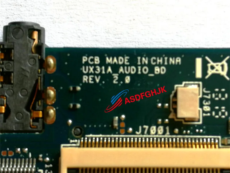 Дизайн для ASUS UX31A 13,3 для получения дополнительной информации, гнездовой разъем для карты плата считывателя 455M4L88L11 UX31A_AUDIO_BD 60-NIOAU1002-C01 тест проведен