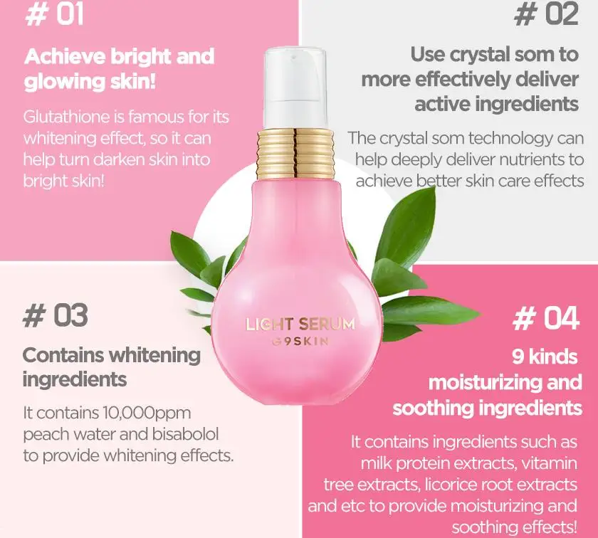 G9SKIN Light сыворотка 50 мл коллагеновый крем для лица эссенция пантенола