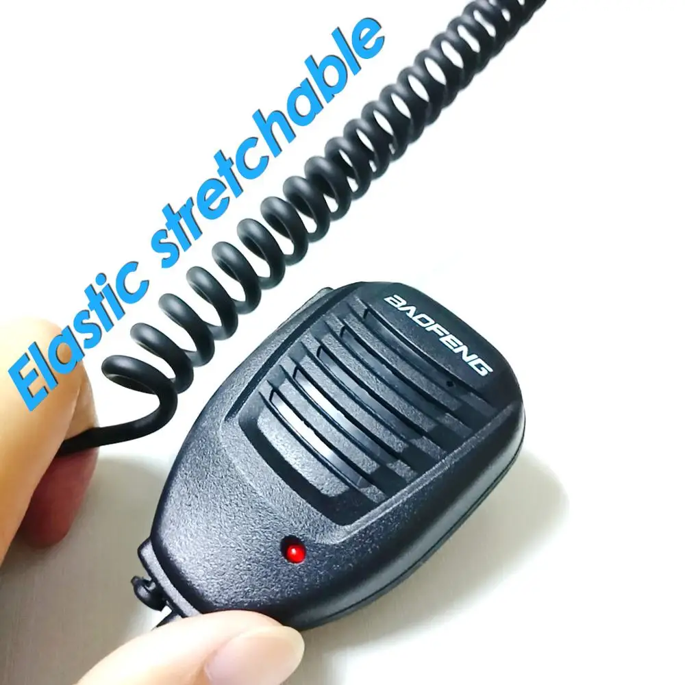5 шт. портативная рация ручной микрофон для Baofeng UV 5R радио с PTT Mic K порт портативный