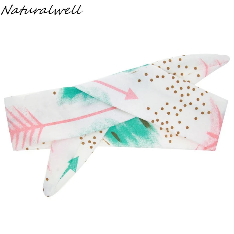 Naturalwell Baby Girls Dots Turban Child Knot Rabbit Ear Hairband Kids Headband Headwrap Newborn Hair Accessories HB525S | Детская