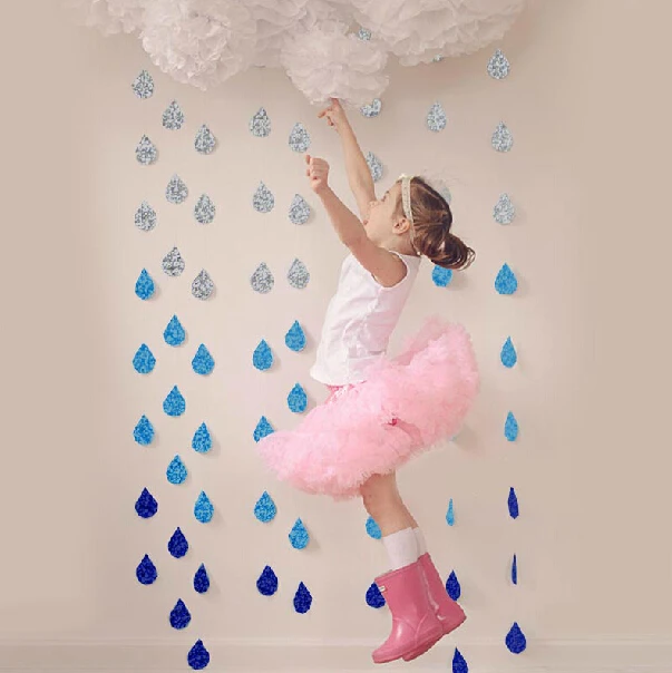 2 комплекта баннер гирлянда в виде капель воды|props photo booth|props decorationprops party |