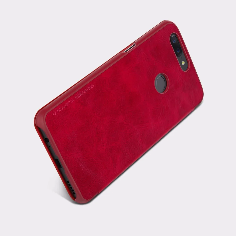 Чехол бумажник NILLKIN QIN для Oneplus 5t чехол книжка из натуральной кожи One plus A5010