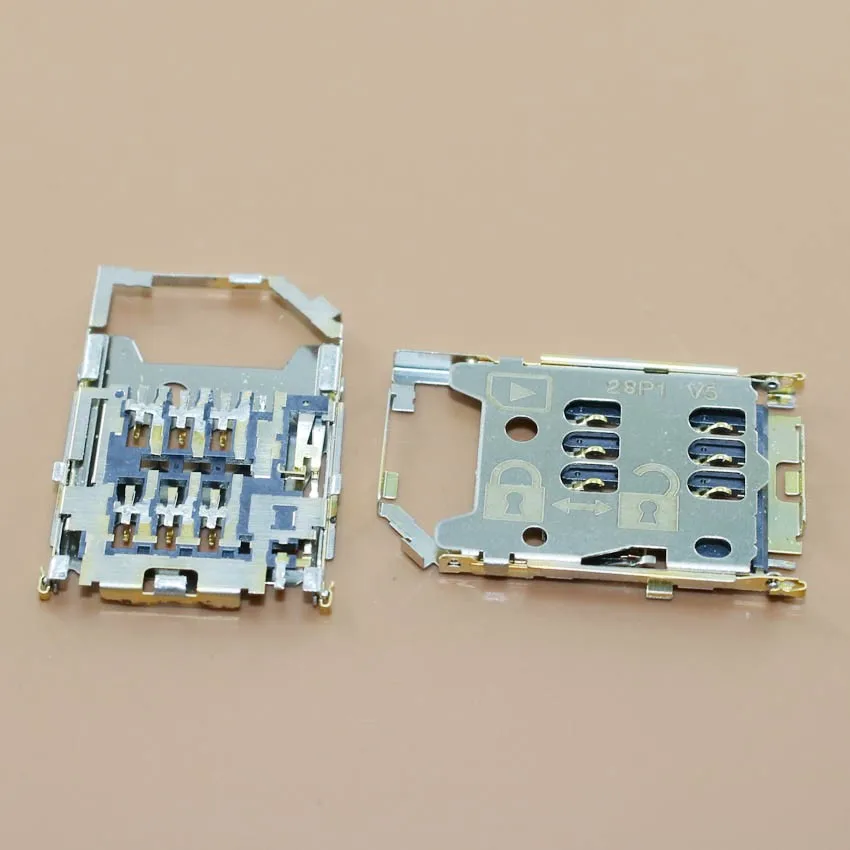 Юйси 1 шт. sim-карта ридер держатель Гнездо для Nokia C6-01/E5/X5-01 используется с гнездом-коннектором