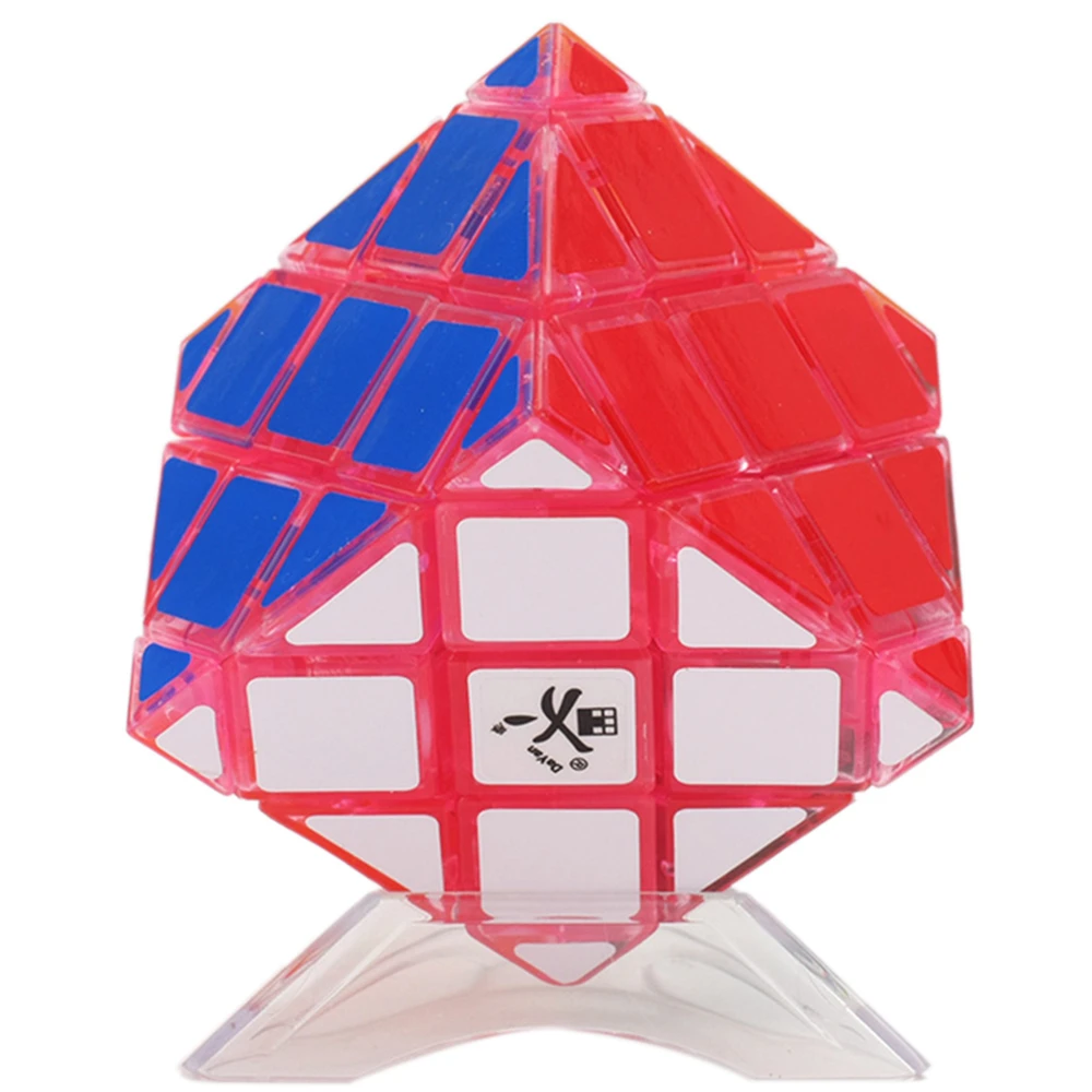 Даян 4 оси 5 ранга Скорость Magic Cube Скорость игра-головоломка кубики развивающие Игрушечные лошадки для детей Детские - Цвет: Pink