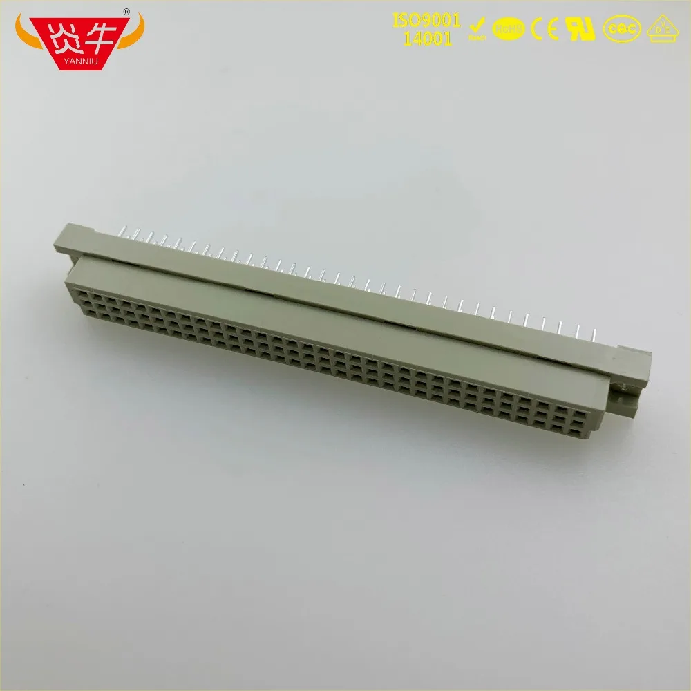 396 DIN41612 DIN разъем 710-3100-3296-S 3*32P 96PIN женские прямые булавки европейская розетка 9001-12961COOA NEXTRON OUPIN
