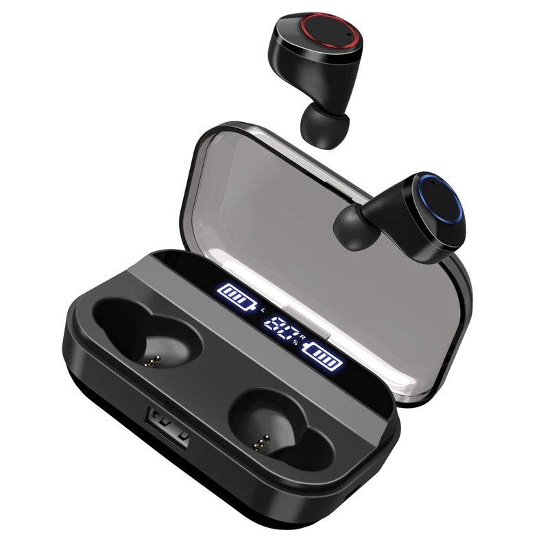 X11 беспроводная Bluetooth гарнитура IPX7 Водонепроницаемая Bluetooth 5,0 с 3500 мАч зарядный чехол TWS Bluetooth наушники