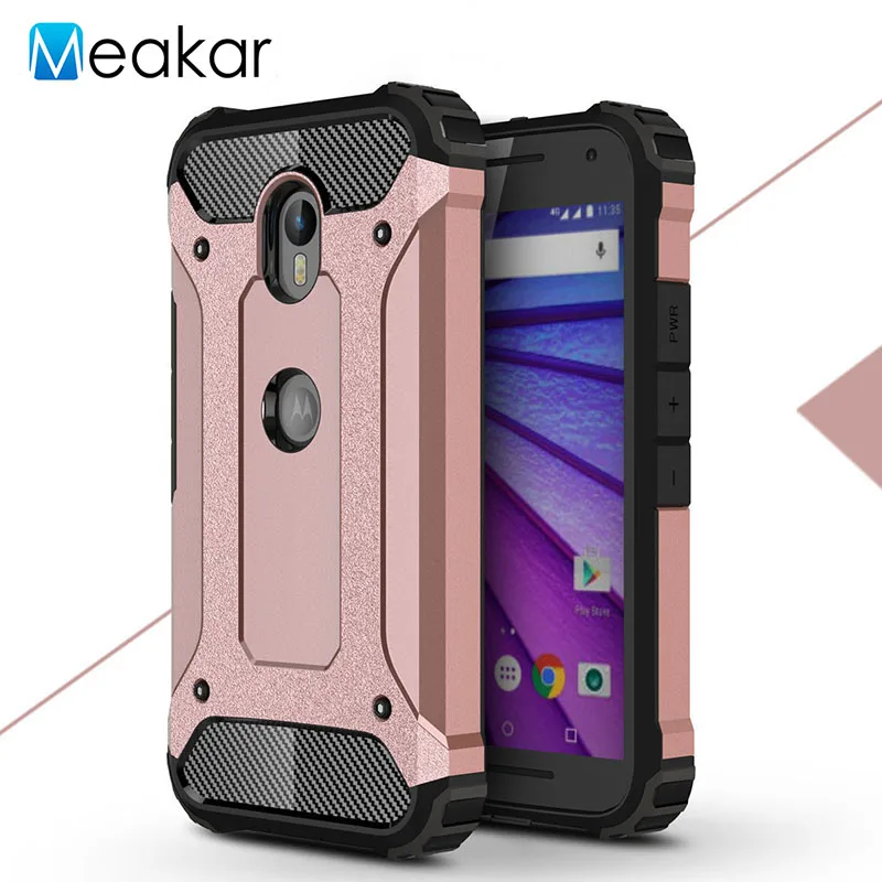 Противоударный чехол для телефона 5.0For Moto G3 Motorola G 3Rd Gen XT1541 XT1542 XT1543 задняя крышка