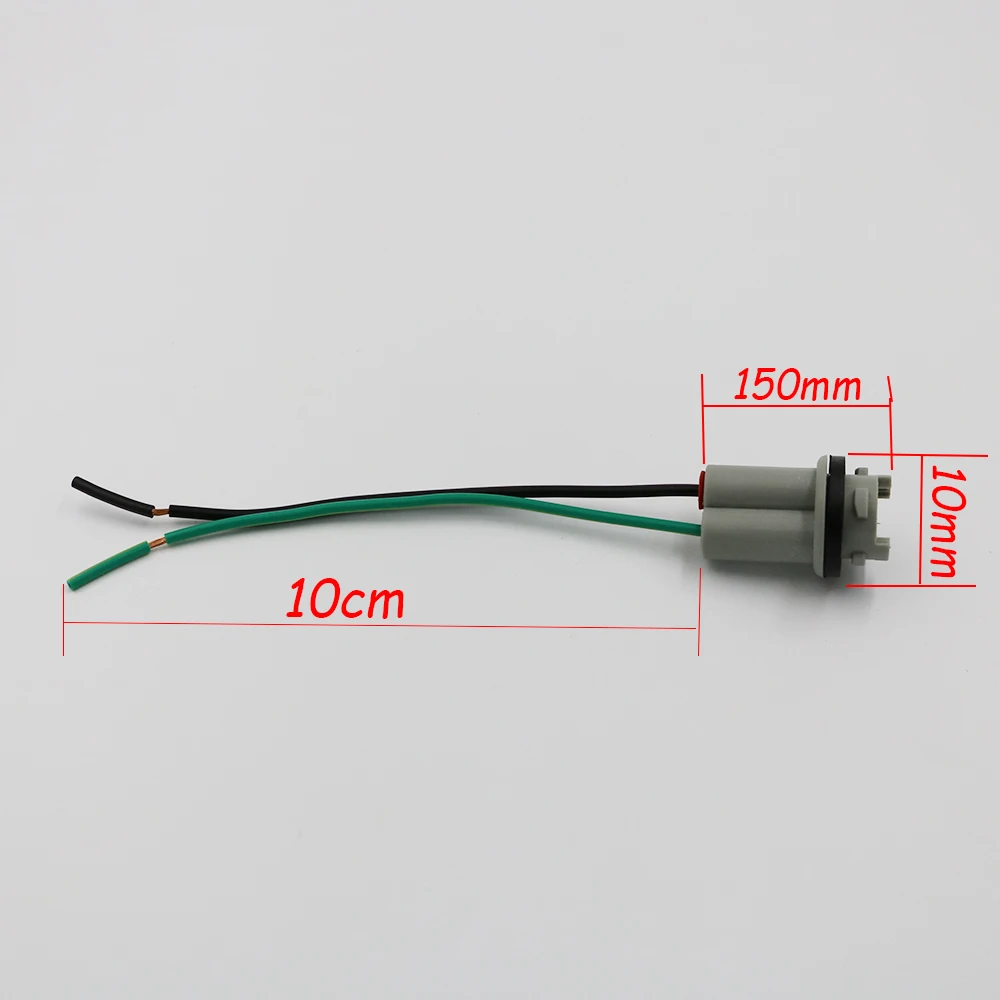 YSY 5 шт./лот высокое качество жесткий пластик T10 розетка авто автомобиль T15 W5W LED