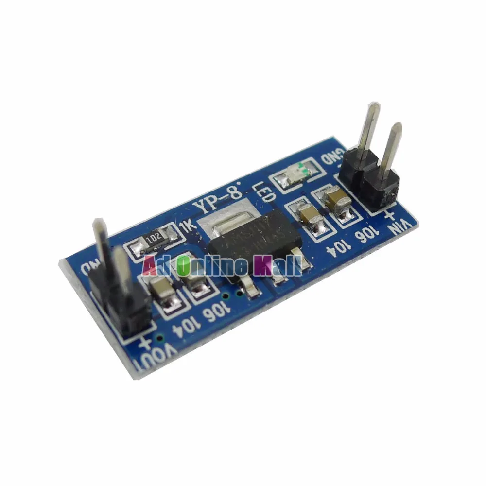 5 шт. AMS1117 4 7 в поворот 3 В DC понижающий блок питания для Arduino Raspberry pi|dc-dc step down|power