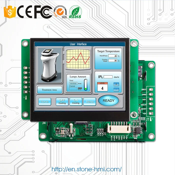 

LCD With CPU 4.3 Inch Screen LCD Touch