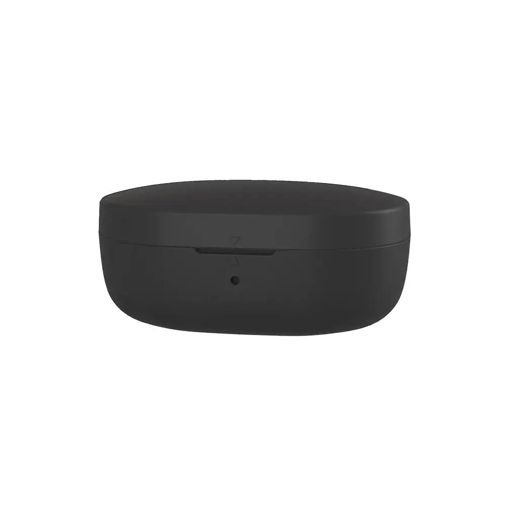 TWS Bluetooth беспроводной защитный чехол для наушников Анти-шок гибкий силиконовый чехол для Xiaomi Redmi Airdots Наушники Аксессуары - Цвет: Black