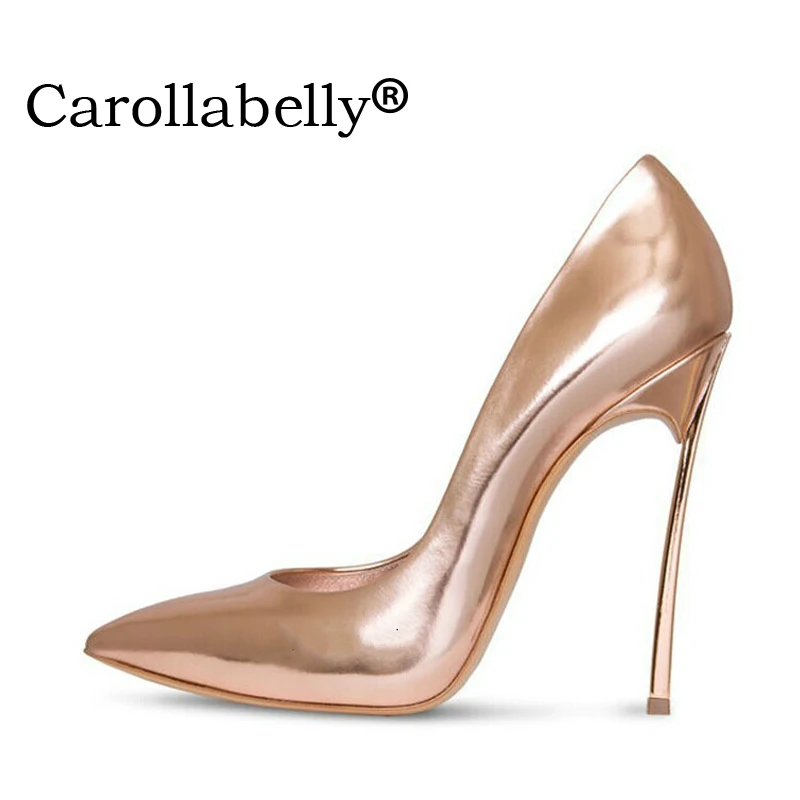 Женские туфли лодочки на высоком каблуке шпильке и тонком свадебные телесного