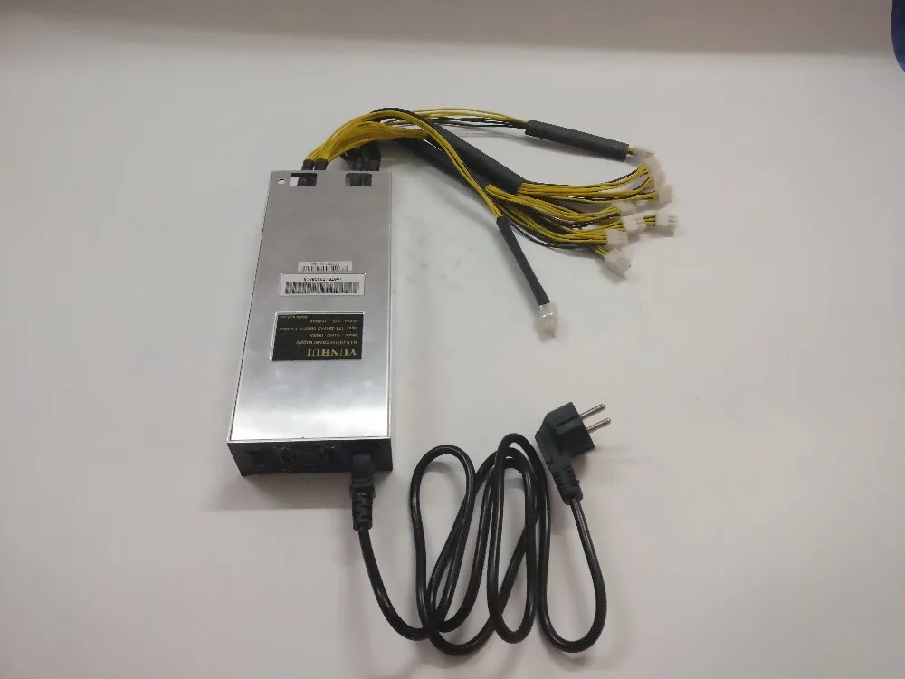 Блок питания YUNHUI для майнинга BTC LTC DASH 1800 Вт PSU S9 S9i S9j L3 + DR3 D3 X3 T9 E3 Z9 Z11 Innosilicon A9 A10 D9 ETH |