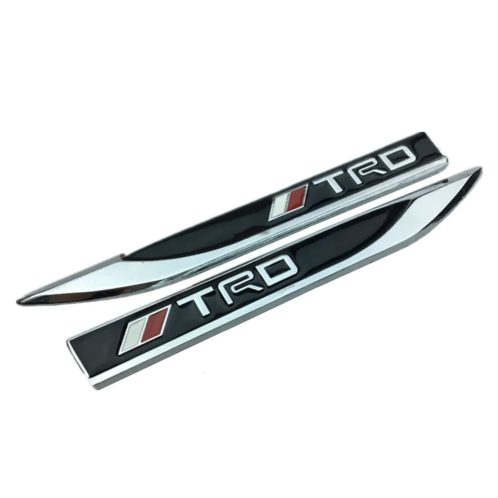 2 шт./компл. сбоку значок на крыло эмблема автомобиля для Toyota Corolla Avensis yaris rav4 hilux Auris