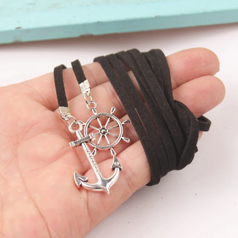 Hengcreation Уникальный колье ожерелье длинные черные бархатные на ювелирные изделия