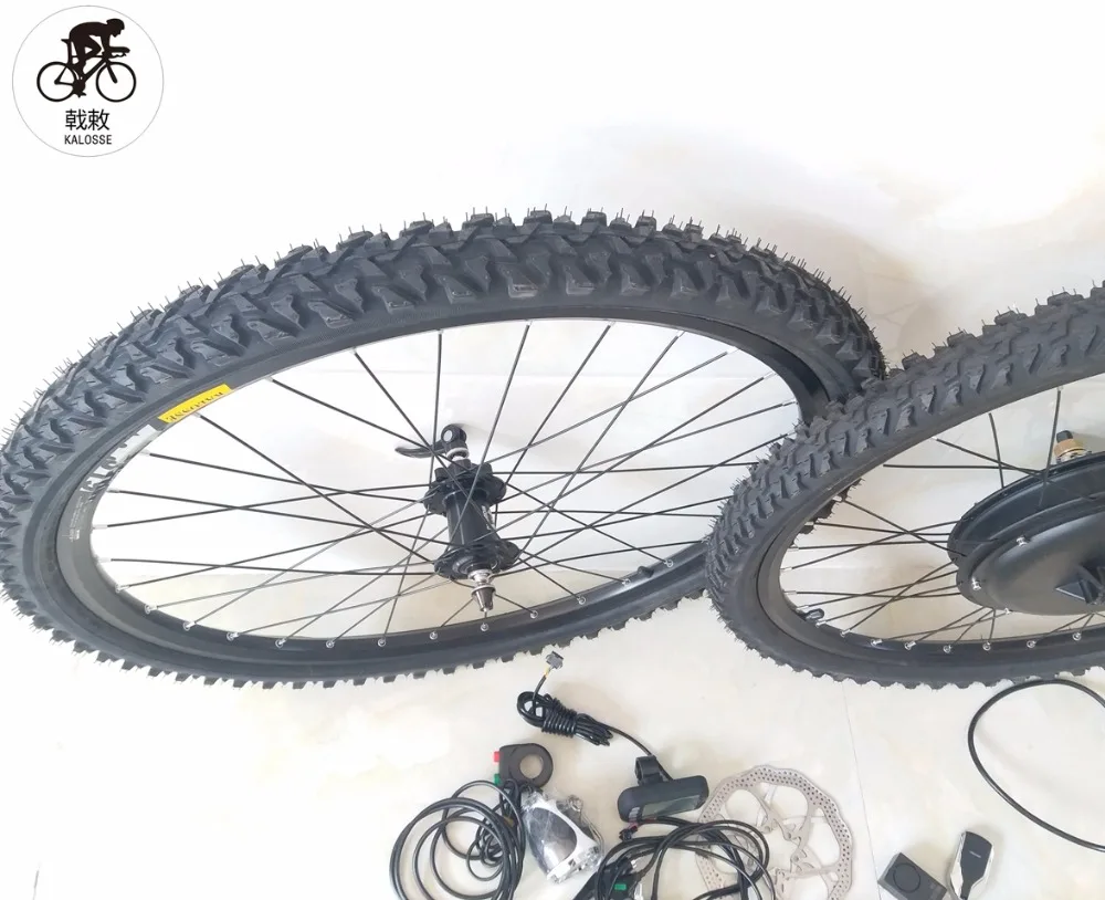 Kalosse 60V 1500W 29 дюймов горный велосипед мотор для е байка 20/24/26/27.5/29er 135 мм