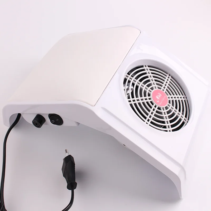 

Powerful Light Nail Dust Suction Collector 30W EU/US Plug Strong Vacuum Cleaner Manicure Tools with 2 Dust Collecting Bags