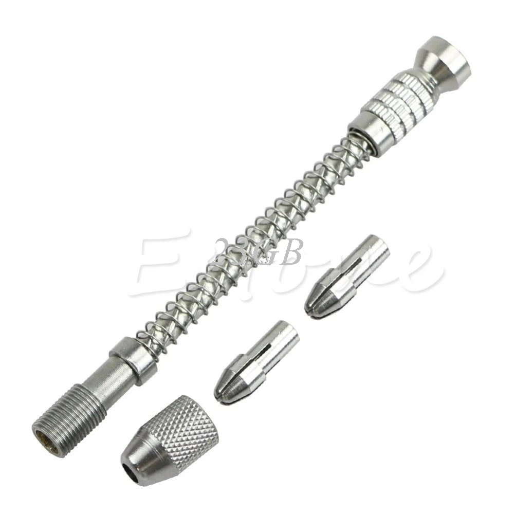 

Mini Pin Vise Wood Spiral Hand Push Drill Chuck For Jewelry Tool Micro Twist Bit A03_20