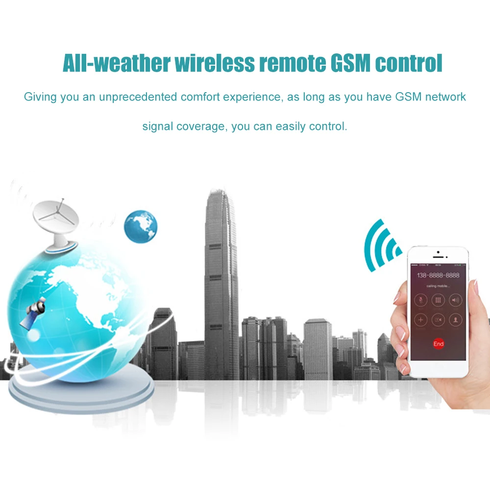 GSM SMS контроллер CL4 сенсор беспроводной пульт дистанционного управления с