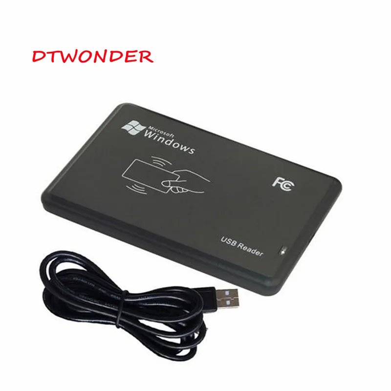 DTWONDER USB rfid считыватель карт датчик приближения 125 кГц TK4100 смарт для контроля