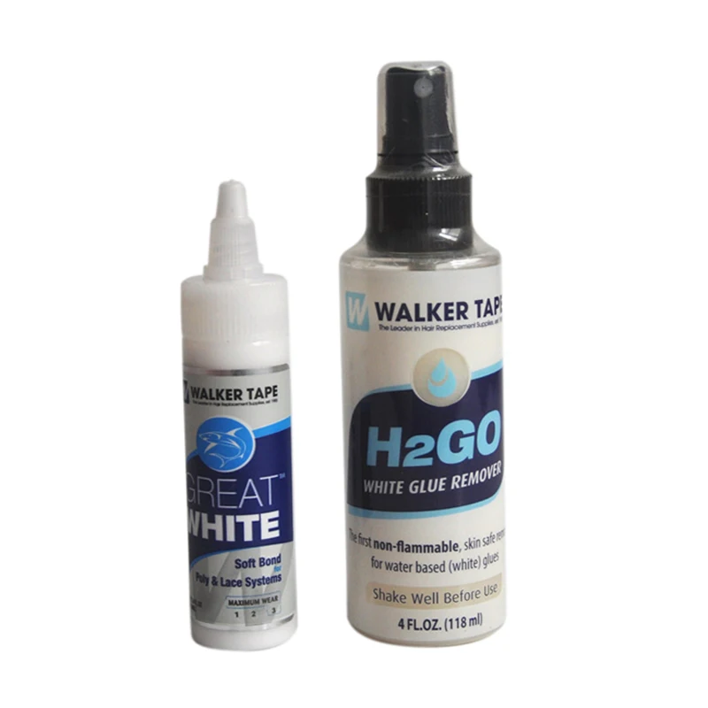 Hair Adhesive Soft Bond Adhesives Wig Glue & H2GO Remover For Poly & Lace Systems Wig Adhesives Glue