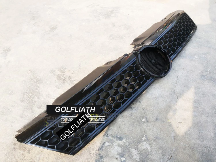 GOLFLIATH ABS сотовые сетки решетка Центр Гриль передний бампер решетки для volkswagen vw jetta mk6 2011