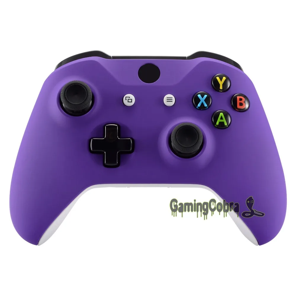 Мягкий на ощупь фиолетовый верхний корпус с боковыми направляющими панель