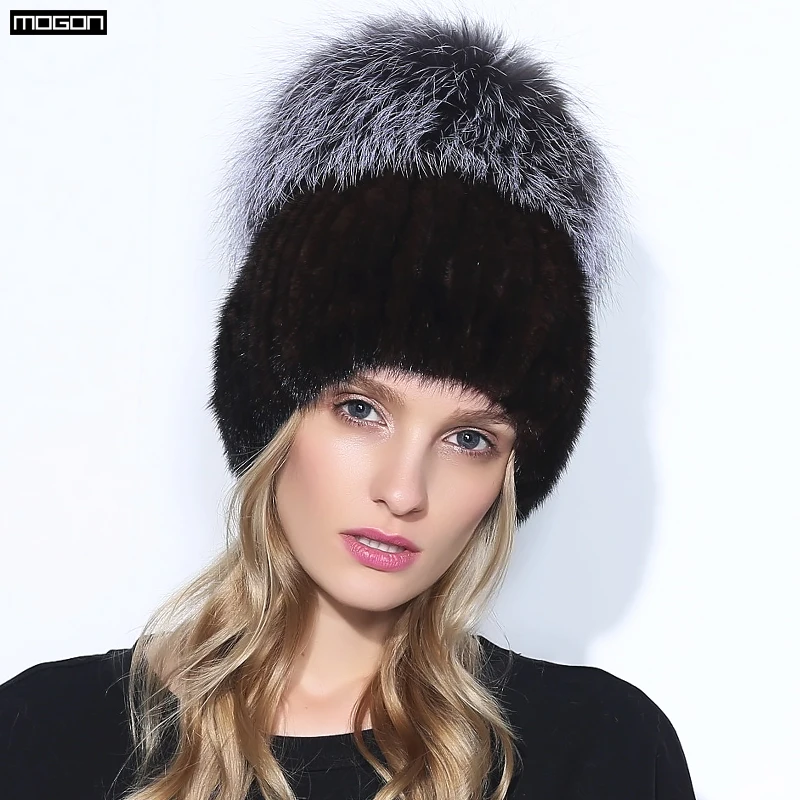 2018 г. Распродажа зима норки Мех животных шапка для женщин из натуральной ананас