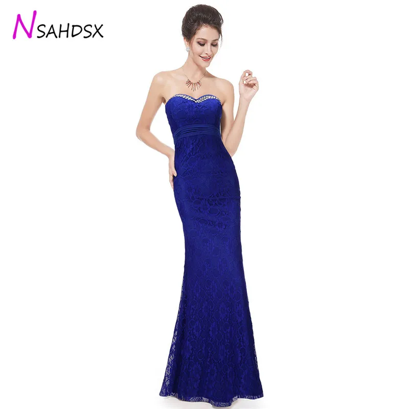 2019 сексуальные кружевные вечерние платья Новые летние поли Королевский с