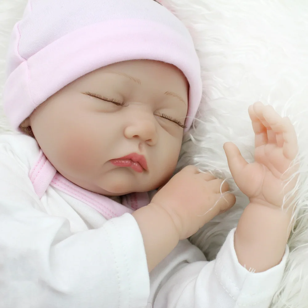 22 дюйма 55 см виниловые силиконовые куклы Reborn Baby, реалистичные живые Boneca Новорожденные Menina, реалистичные игрушки для малышей, подарок на Рождество, день рождения