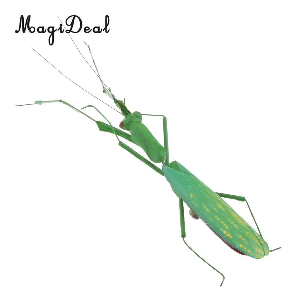 mantis Реалистичные птицы насекомые животных, сад Декор интерьера дома украшение, статуэтки модель миниатюры подарок «сделай сам» - Цвет: mantis