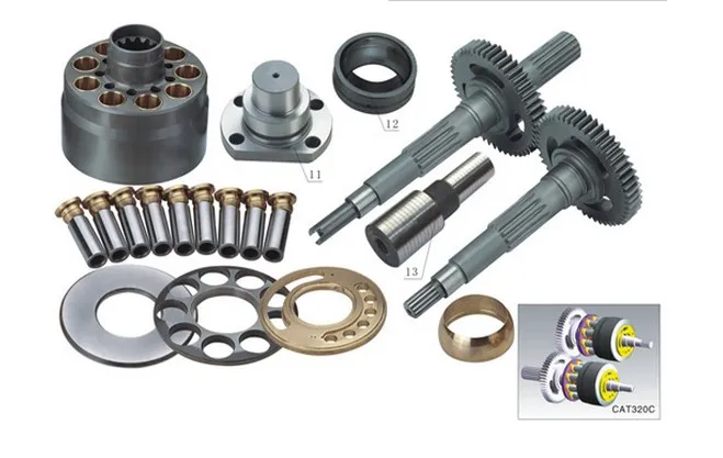 

CAT Repair kits hydraulic pump engineering parts 320C spare parts