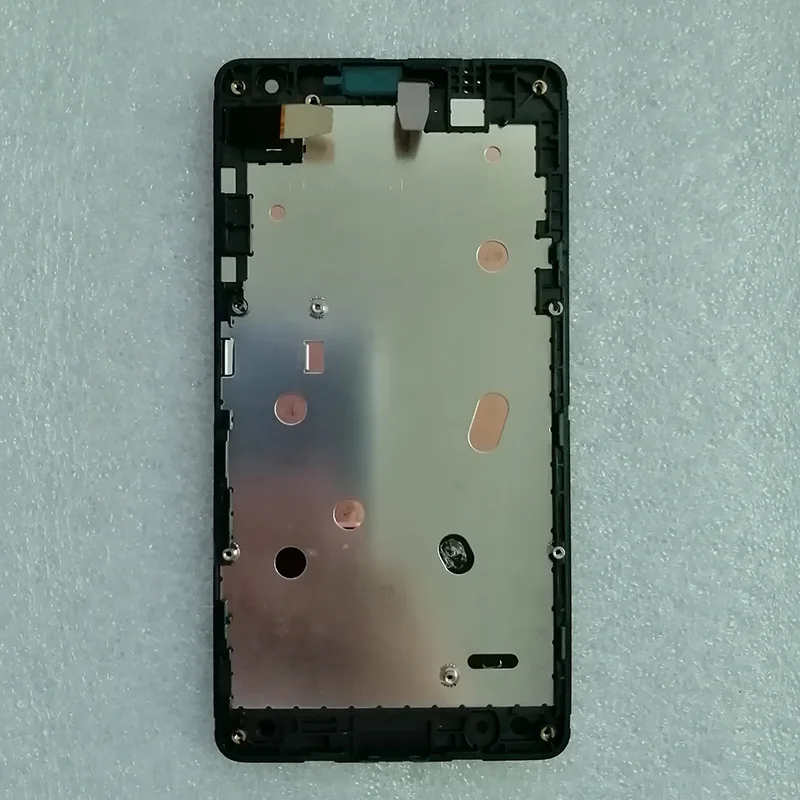 5 0 &quotчерный + рамка для Nokia Microsoft Lumia 535 ЖК дисплей с сенсорным экраном дигитайзер