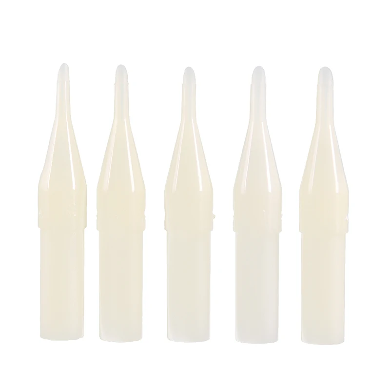 50pcs 3/5/7/9/11R Disposable Sterile Tattoo Tips Nozzle Needle Permanent Makeup Cartridge Needles For Machine Kit | Красота и