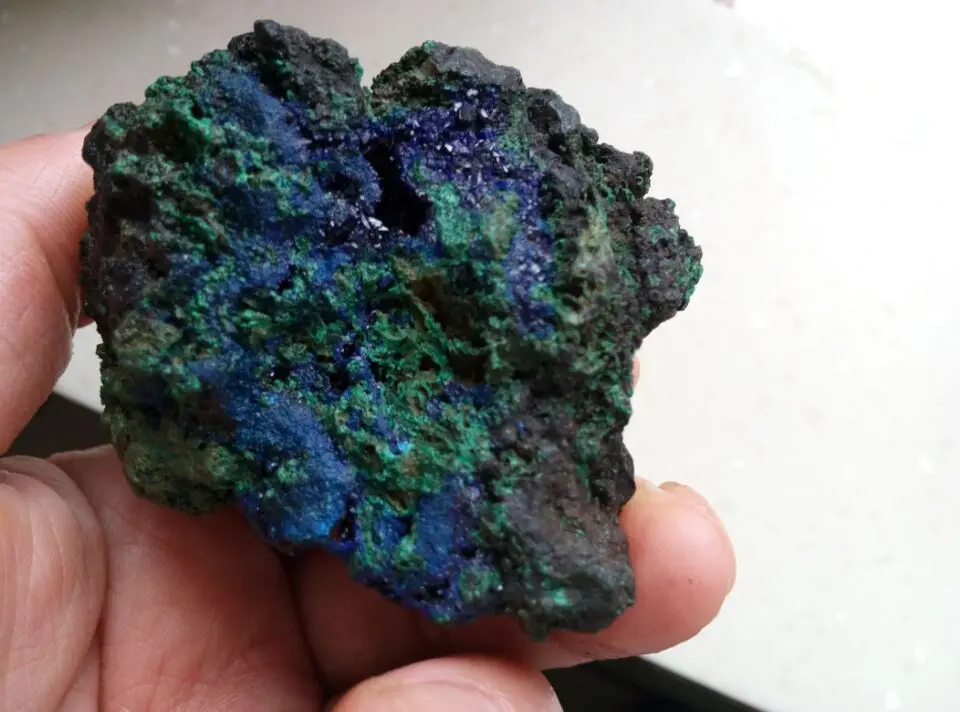 141 2 г натуральный Azurite и малахит симбиотик минерал|crystal crystal|crystal bluecrystal natural |