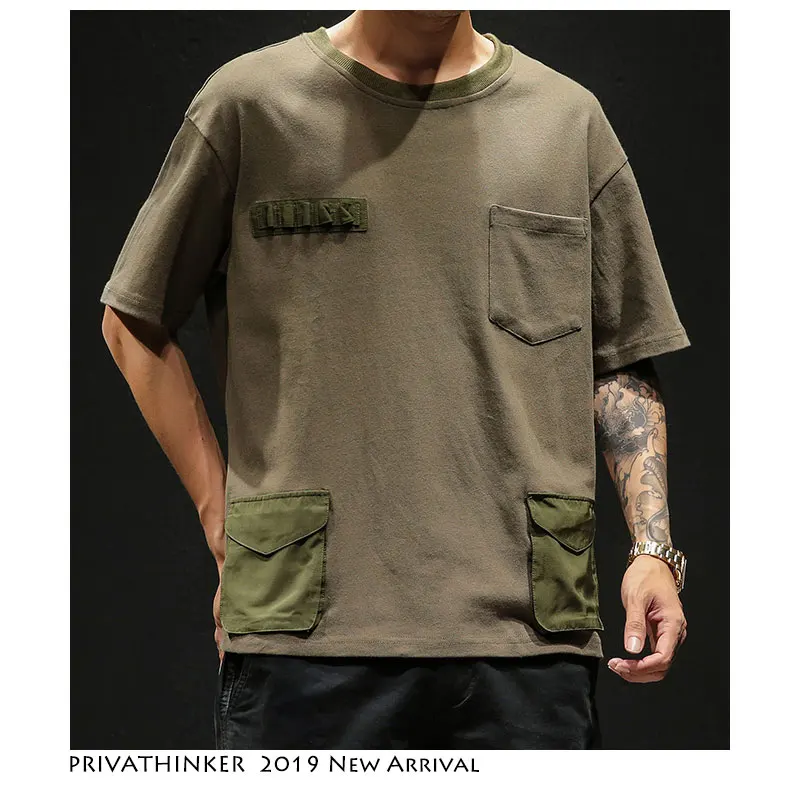 Privathinker хип хоп мужские футболки 2019 Harajuku уличные японские повседневные модные