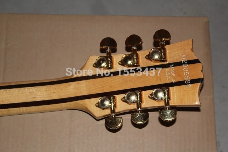 Free shipping Wholesale - Classic 175 Natural color the neck to strengthen JAZZ Semi Hollow Electric Guitar | Спорт и развлечения