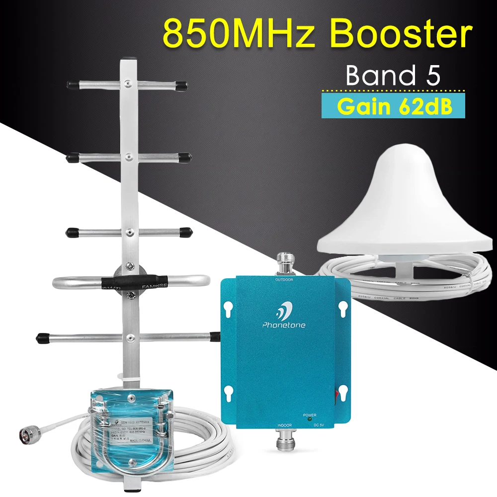 Ретранслятор 3G CDMA 850 МГц Усилитель сотового сигнала Band 5 ретранслятор мобильного