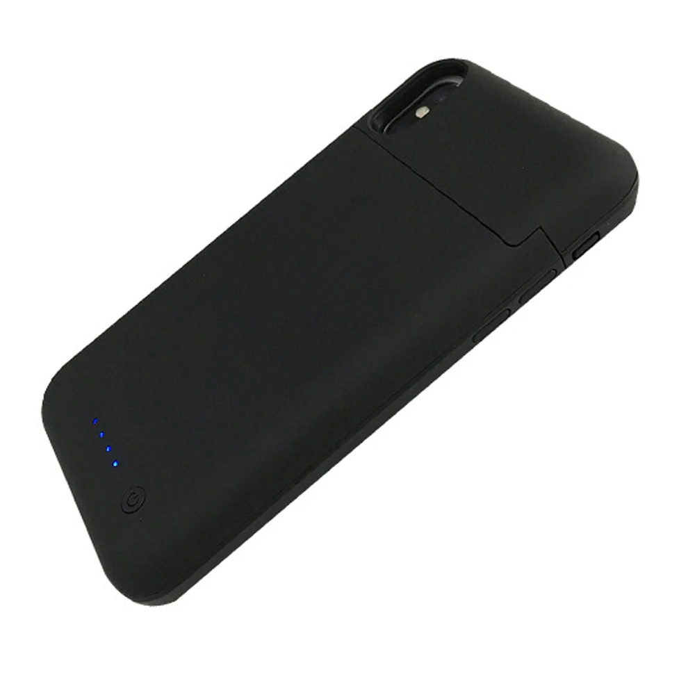 Внешний 5000 mAh Блок питания зарядное устройство адаптер чехол для iPhone X с