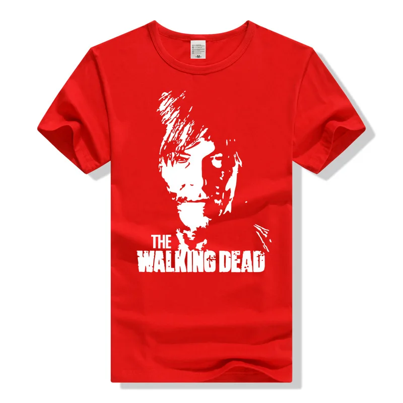 Дэрил Диксон ходячих мертвецов футболка Для мужчин TWD | Мужская одежда