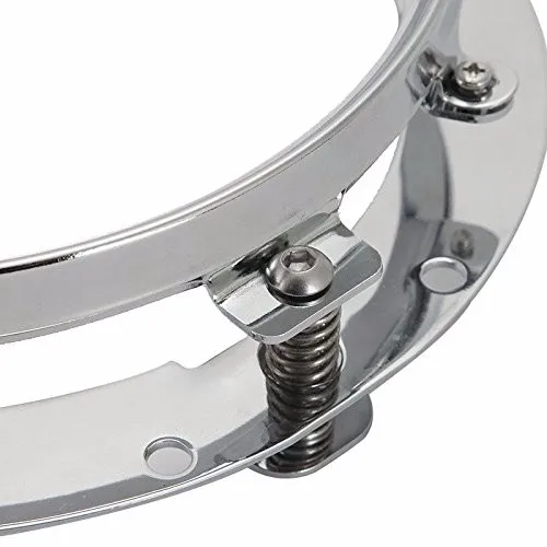 Монтажное кольцо для мотоциклетной фары 7 дюймов кронштейн 156351 8-9750MR серебристый