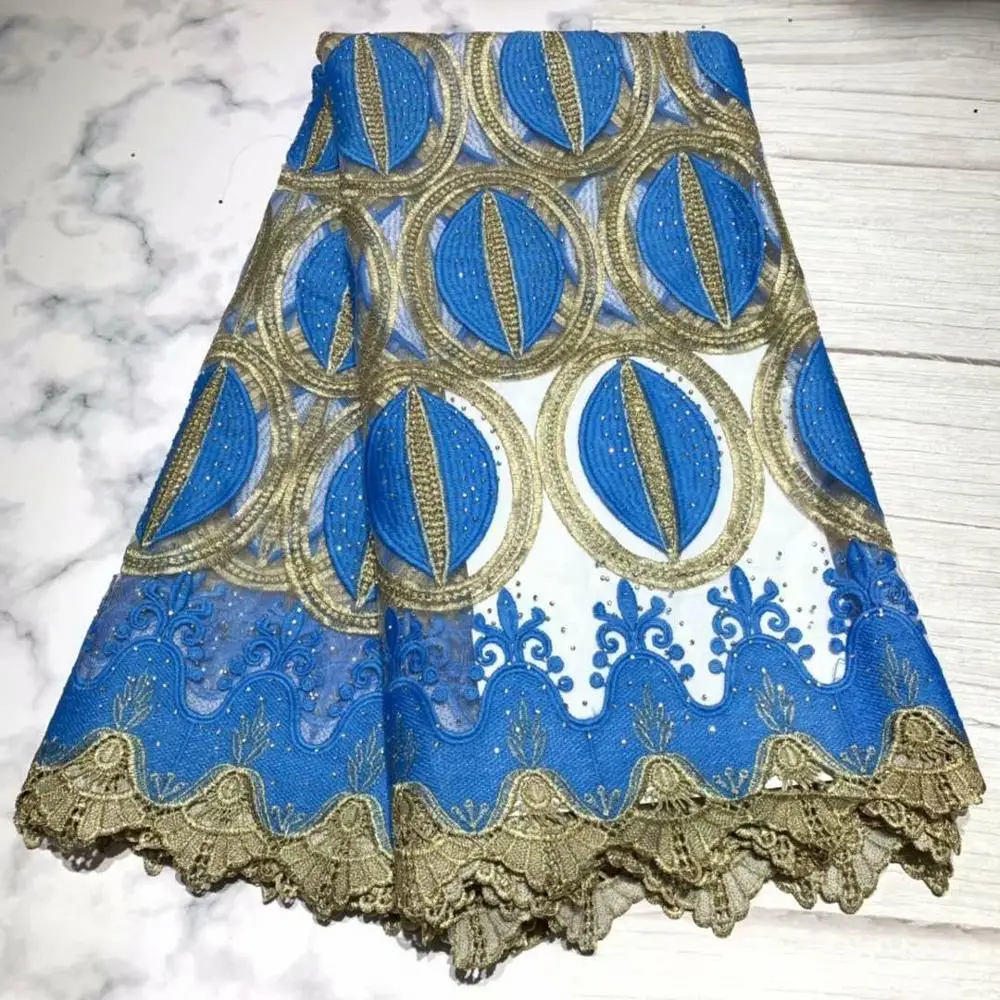 Африканская кружевная ткань 2019 Высококачественная французская Тюлевая вышивка
