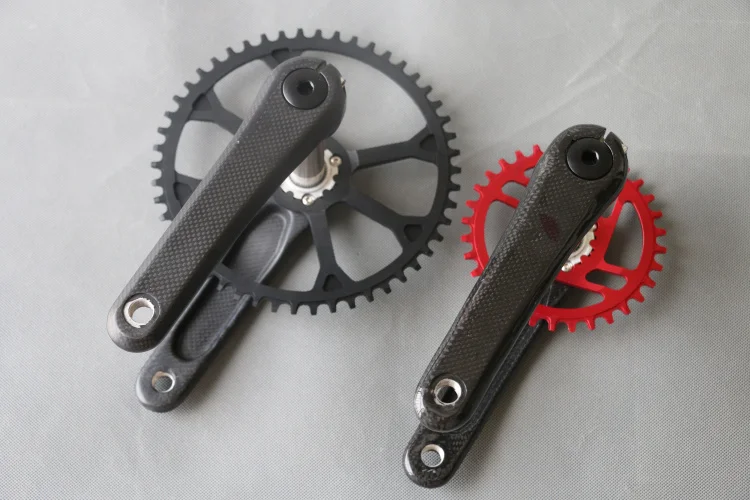 Супер легкий карбоновый Кривошип горного велосипеда 3 К 170 мм коленчатый вал