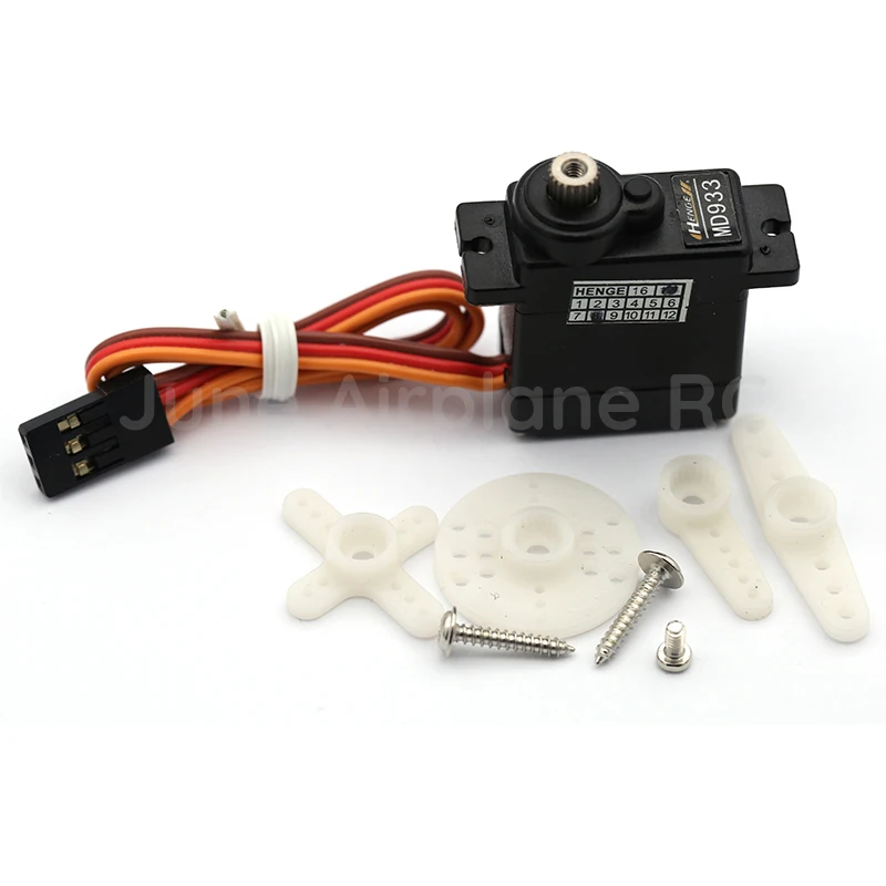 4 шт. сервопривод MD933 металлическая Шестерня цифровой для FUTABA мотор от вертолета