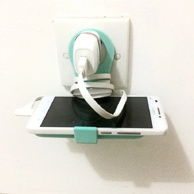 Складной мобильный телефон стены Зарядное устройство адаптер держатель с