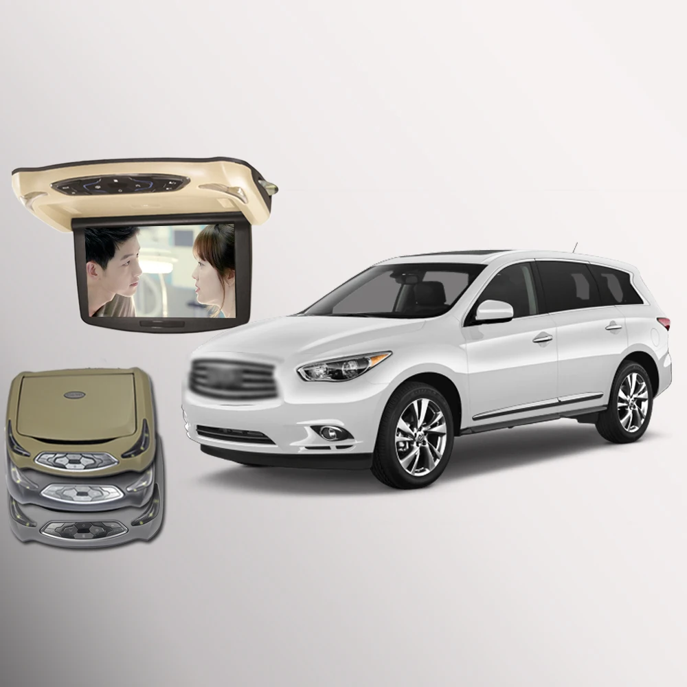 BigBigRoad для Infinit JX35 автомобильный на крышу светодиодный цифровой экран с