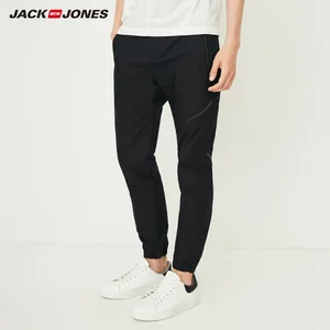 Мужские спортивные штаны JackJones из 100% хлопка на шнурке, повседневные штаны для бега, мужская одежда 218314526