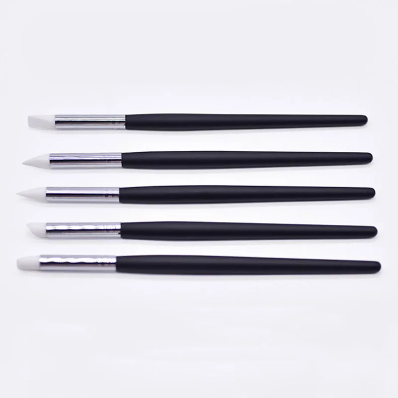 5 шт. Силиконовые кисти для мастики|Инструменты изготовления керамики| |