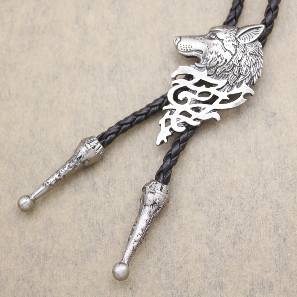 Винтажный Мужской галстук посеребренный золотой Кожаный Галстук в стиле