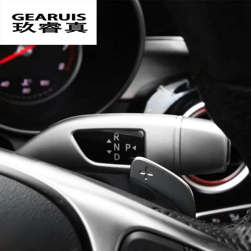 

Car styling Wiper Shift lever Cruise sequins covers frame stickers for Mercedes Benz GLC C/E Class W205 W213 auto Accessories